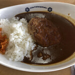 センターハウスレストラン - ハンバーグカレー