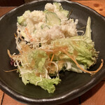 田口屋 - ポテトサラダ
しっとり柔らかなタイプで美味しいです