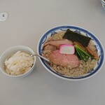 黒潮拉麺 - 煮干し中華そば(塩)こってり＆小ライス