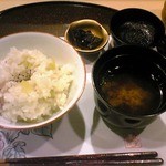 日本料理淳 - ごはん（２０１１．７）