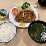 とんき - ロースカツ定食