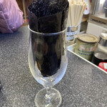 佐賀ラーメン いちげん。 - 干し海苔