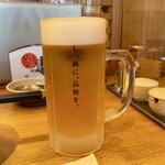 博多もつ鍋 前田屋 - 生ビール