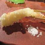 山介 - 「牡丹海老」天ぷら