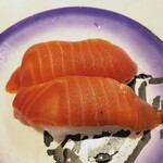 回転寿司すノ家 - サーモン