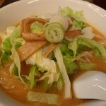 らぁめんや 風神 - 味噌ラーメン(770円)。