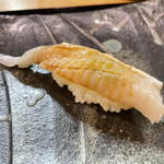 鮨松榮 - 城下ガレイ エンガワ