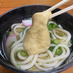 さぬきうどん 八兵衞 - 柔らかな揚げ
      ふんわり感がすごい