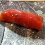 鮨松榮 - 本鮪 赤身（千葉県銚子）