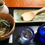 Tsubakiya - 山かけ豆腐&蕎麦味噌