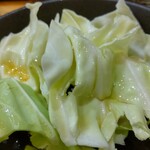 焼き鳥 ばかちん - キャベツ〆ません