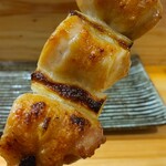焼き鳥 ばかちん - 今年の鶏もも〆