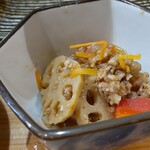 焼き鳥 ばかちん - 今年の小鉢〆