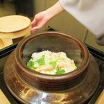 Ootemachi Asada - ＜お食事＞土鍋炊蟹御飯
