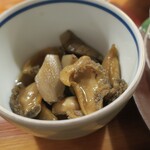 魚正 - 鮑のゴボウ煮