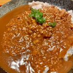 煉 - 肉タンタン納豆カレー