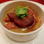 アンシャンテ - フォアグラロワイヤル キノコのピュレで