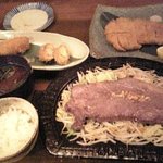 和牛ビフテキ定食（230g）　4725円