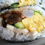 すし処 錦 - 太巻き断面