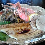 お食事処たかせ - コース２品目焼き物 一度蒸してあるので軟らかくて香ばしい！