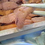 お食事処たかせ - このｳﾆの粒を見ましょう。新鮮そのもの！