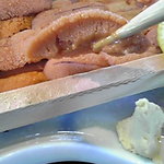 お食事処たかせ - 粒が活き活きしてるだけじゃなく、この厚み！(*ﾟ∀ﾟ)=3 臭みゼロ！