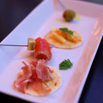 フラクタル - ランチプレートセットのひと口オードブル