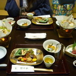 Ryokufuusou - 夕食の一部