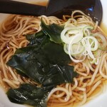 山田うどん - かけそば ハーフ