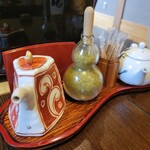 うなぎ亭 友栄 - 卓上調味料