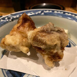 れんげ料理店 - 椎茸肉詰め