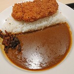 松のや - ロースカツカレー大盛、税込み650円