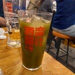 Maguro Para - 緑茶ハイ 390円