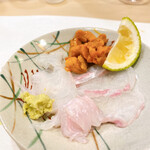 うを徳 - 星鰈  &  馬糞海胆