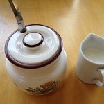 開花亭 - 食後にコーヒーを注文しました。