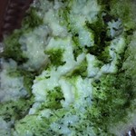 赤乃れん - 途中で女将さんがミルクを足してくれました