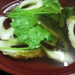 赤乃れん - 自分の海苔抜き餅抜きお雑煮