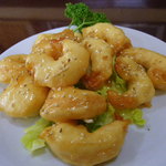 晴々飯店 - 海老のマヨネーズ和え　\850
