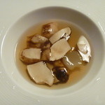 Restaurant Satoshi.F - 金華ハム、地鶏のコンソメ井深農園の冬瓜