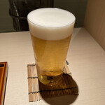 東桜 あんどう - 生ビールで乾杯