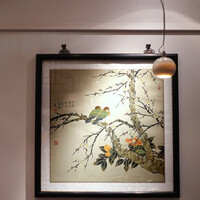 中国菜 老四川 飄香 銀座三越店 - 留め具も照明も素敵〜♬