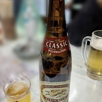 源蔵本店 - キリンクラシックラガー 大瓶 650円・キリンラガー 中ジョッキ 500円