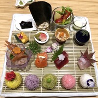 寿司割烹 黒潮 - ＊上から・・映えるビジュアル、フフフ。