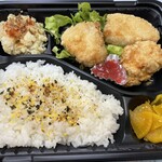 からあげ食堂 中川家 - からあげ弁当3個入