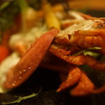 裏参道牛肉店 - オマール海老の蒸し焼き