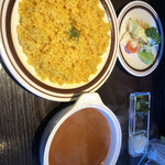 インディー28 - ターメリックライスとスープカレー