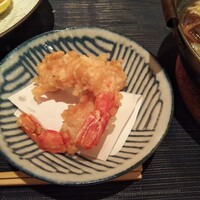 和×養 七参 - 海老天は別皿で提供