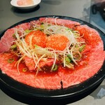 焼肉ホルモン 風土. - 和牛カルパッチョ