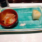 日本料理 えそら - 牛肉トロあぶり　長芋ステーキ