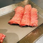 焼肉ホルモン 風土. - 厚切り牛タン